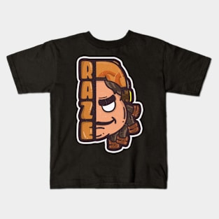 CHUNKIECHEEKS RAZE Kids T-Shirt